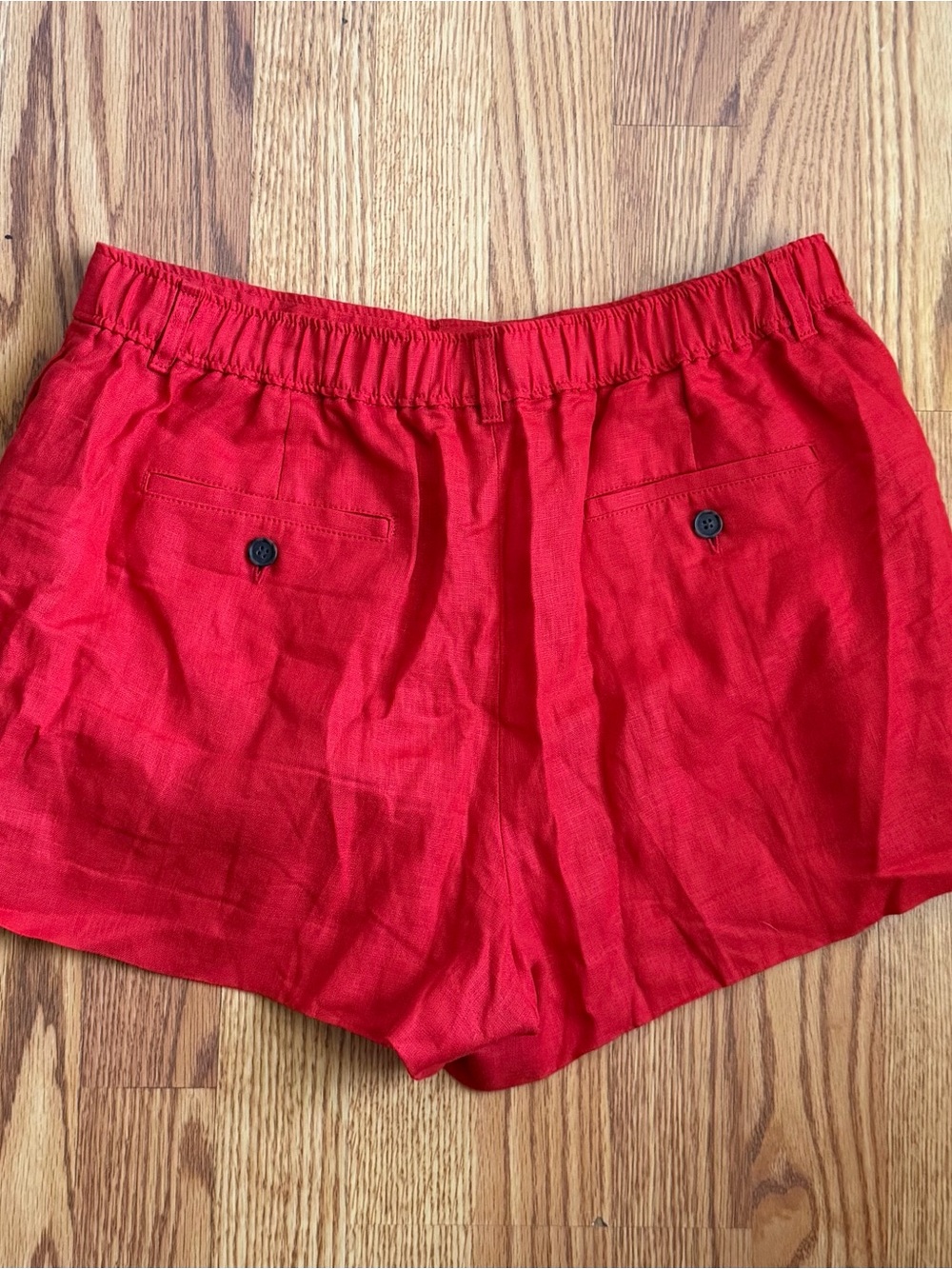 J.CREW 100% Linen Harbor Chino Shorts - Picture 5 of 6